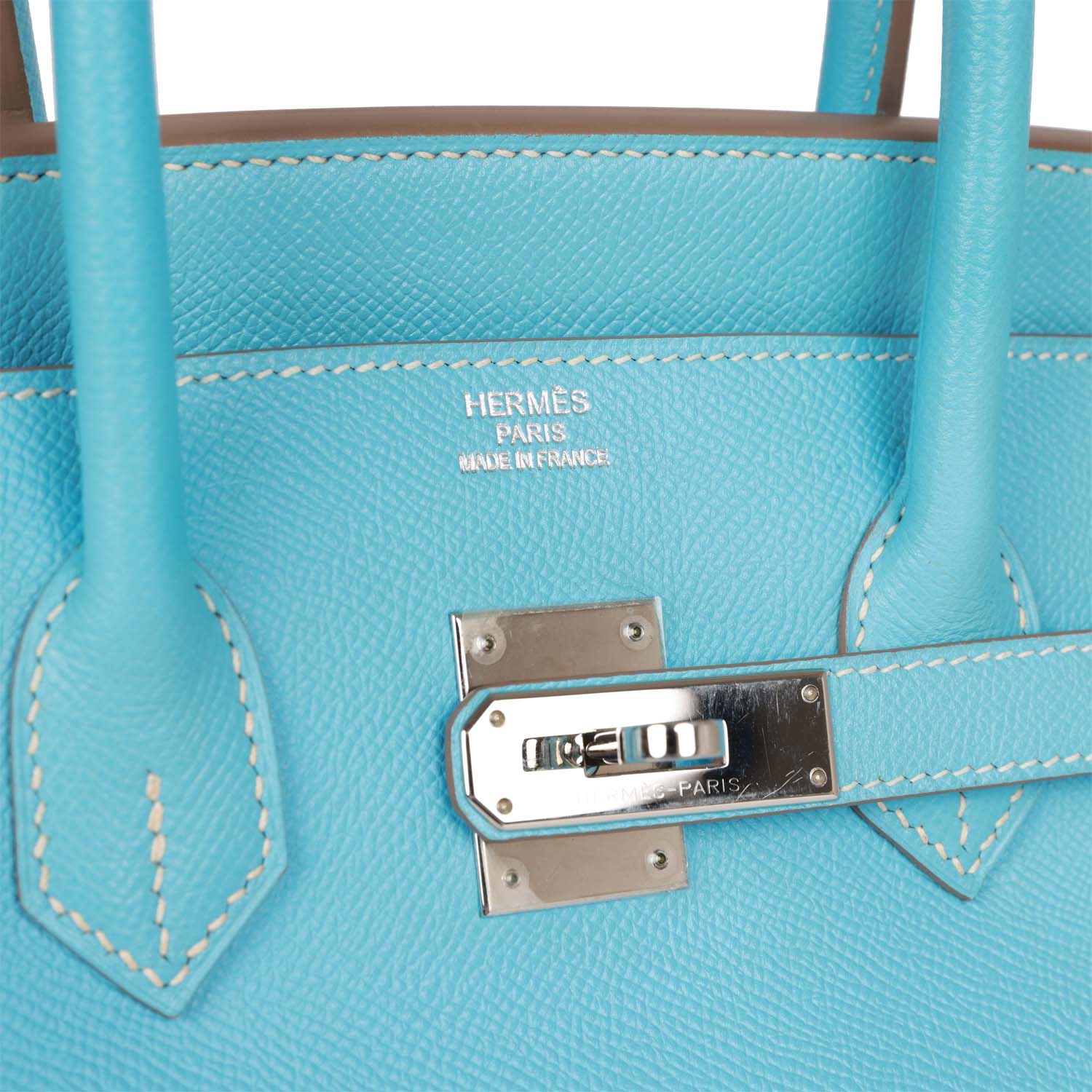 Birkin 35 Celeste Candy Epsom Palladium Hardware Kilta bags