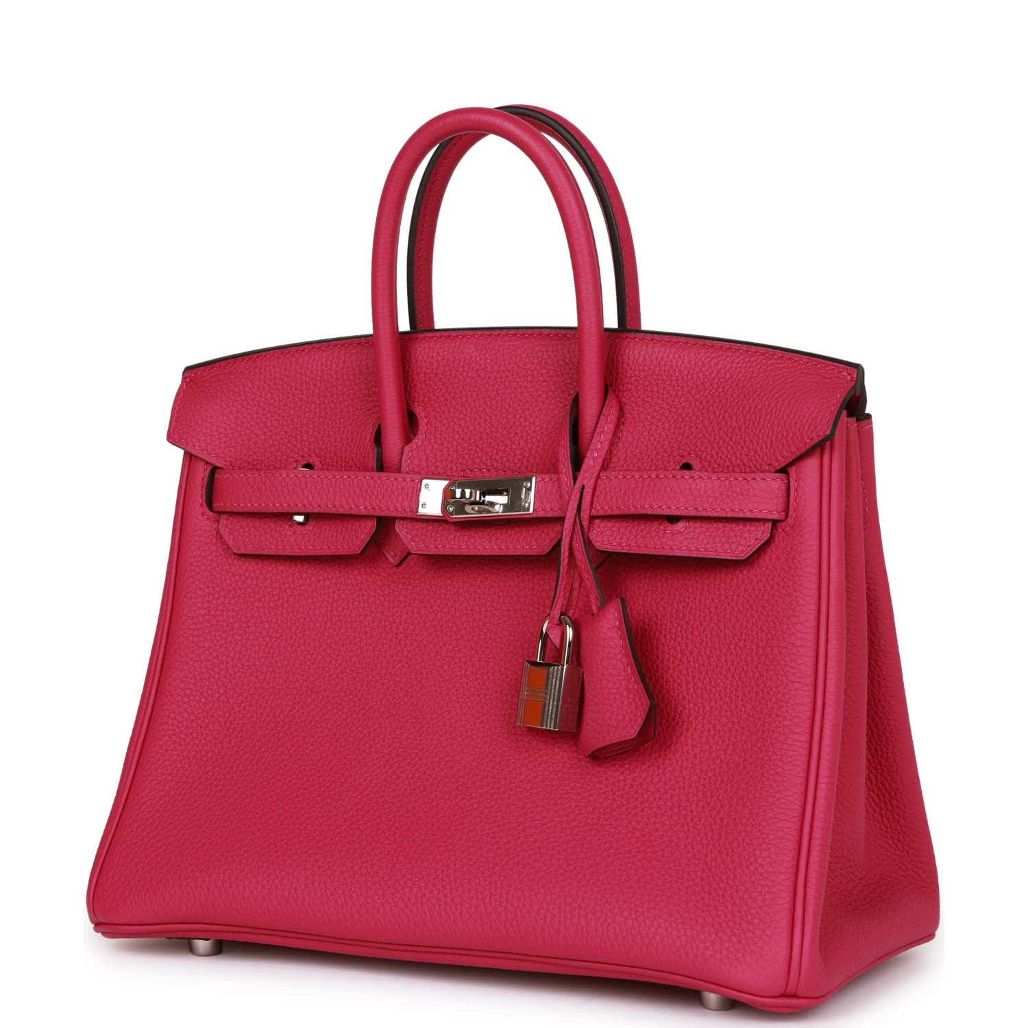 Birkin 25 Rose Pourpre Togo Palladium Hardware Kilta bags