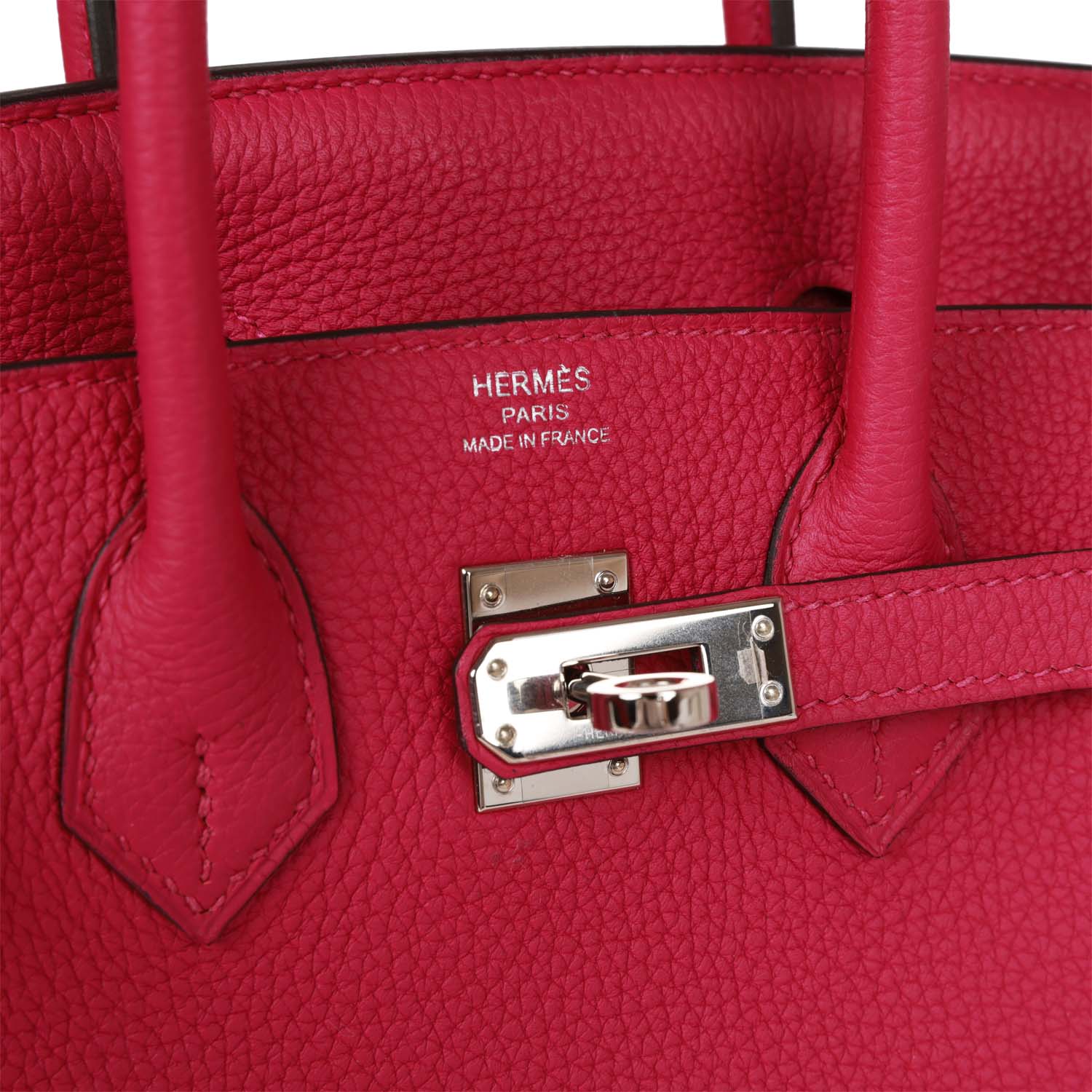 Birkin 25 Rose Pourpre Togo Palladium Hardware Kilta bags