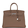 Birkin 35 Etoupe Togo Palladium Hardware Kilta bags