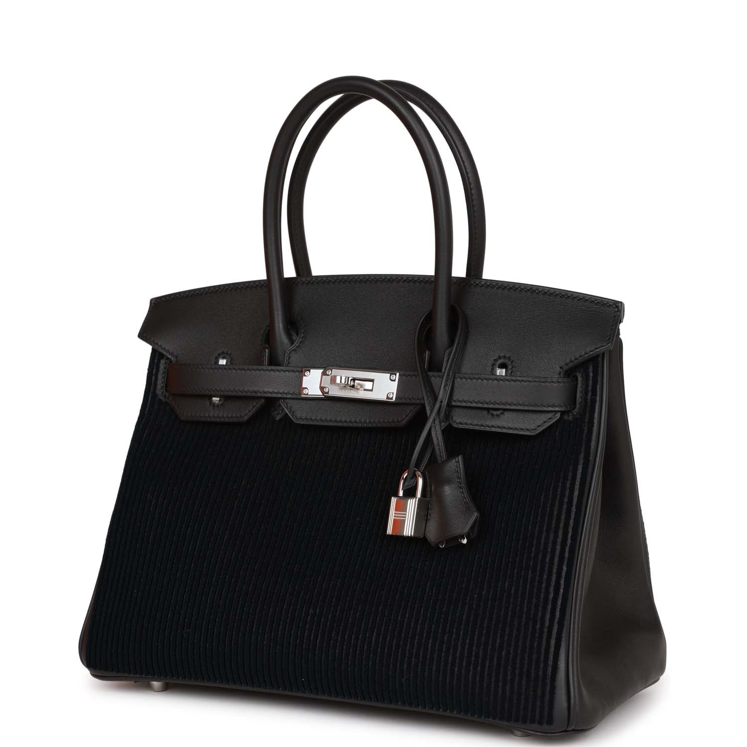 Birkin 30 Cote-a-Cote Tuffetage and Black Swift Palladium Hardware Kilta bags