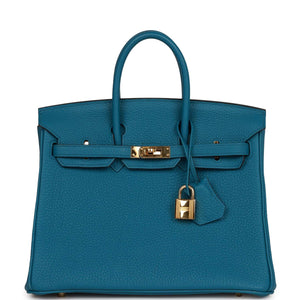 Birkin 25 Colvert Togo Gold Hardware Kilta bags