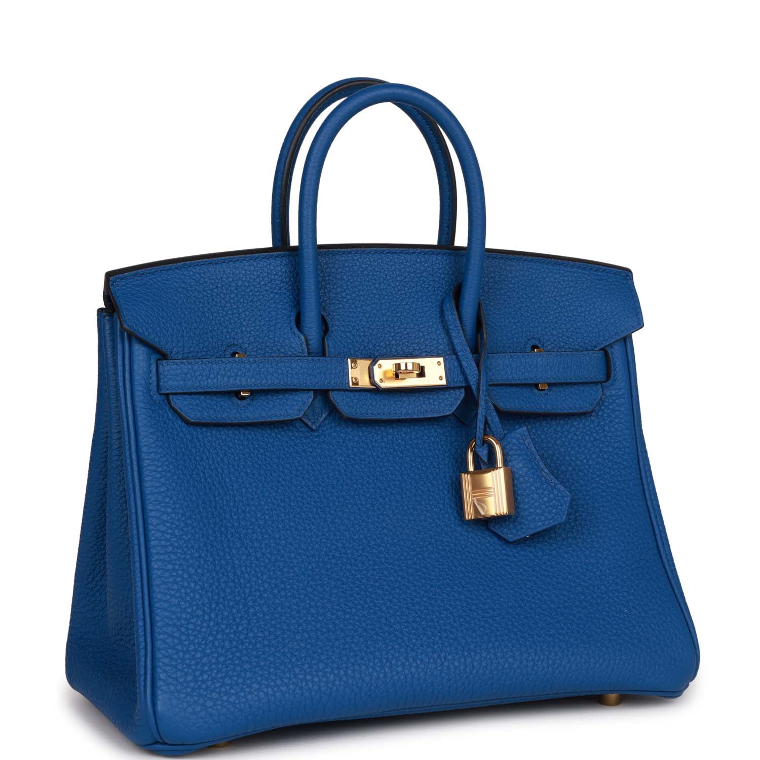 Birkin 25 Bleu France Togo Gold Hardware Kilta bags