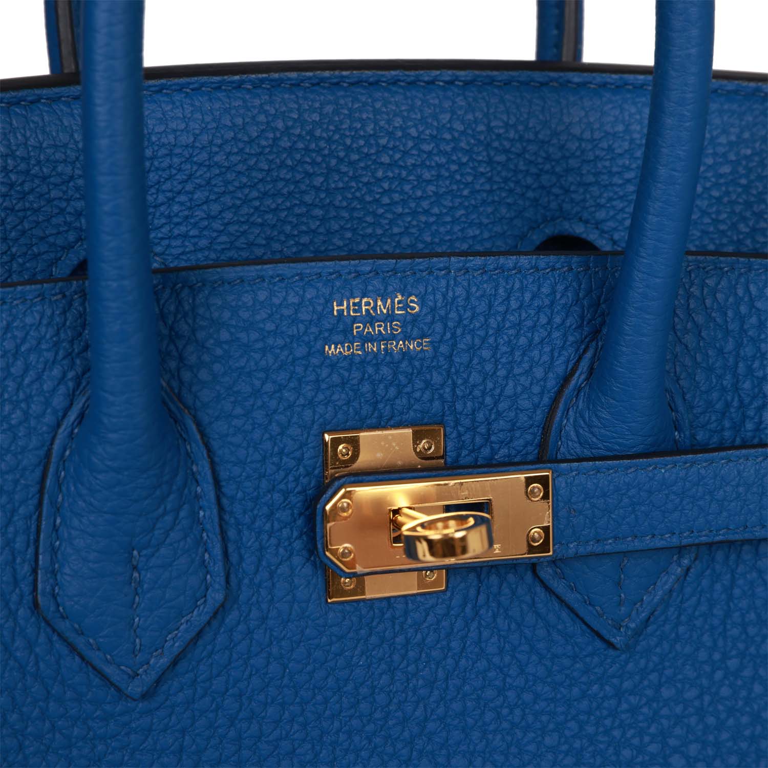 Birkin 25 Bleu France Togo Gold Hardware Kilta bags