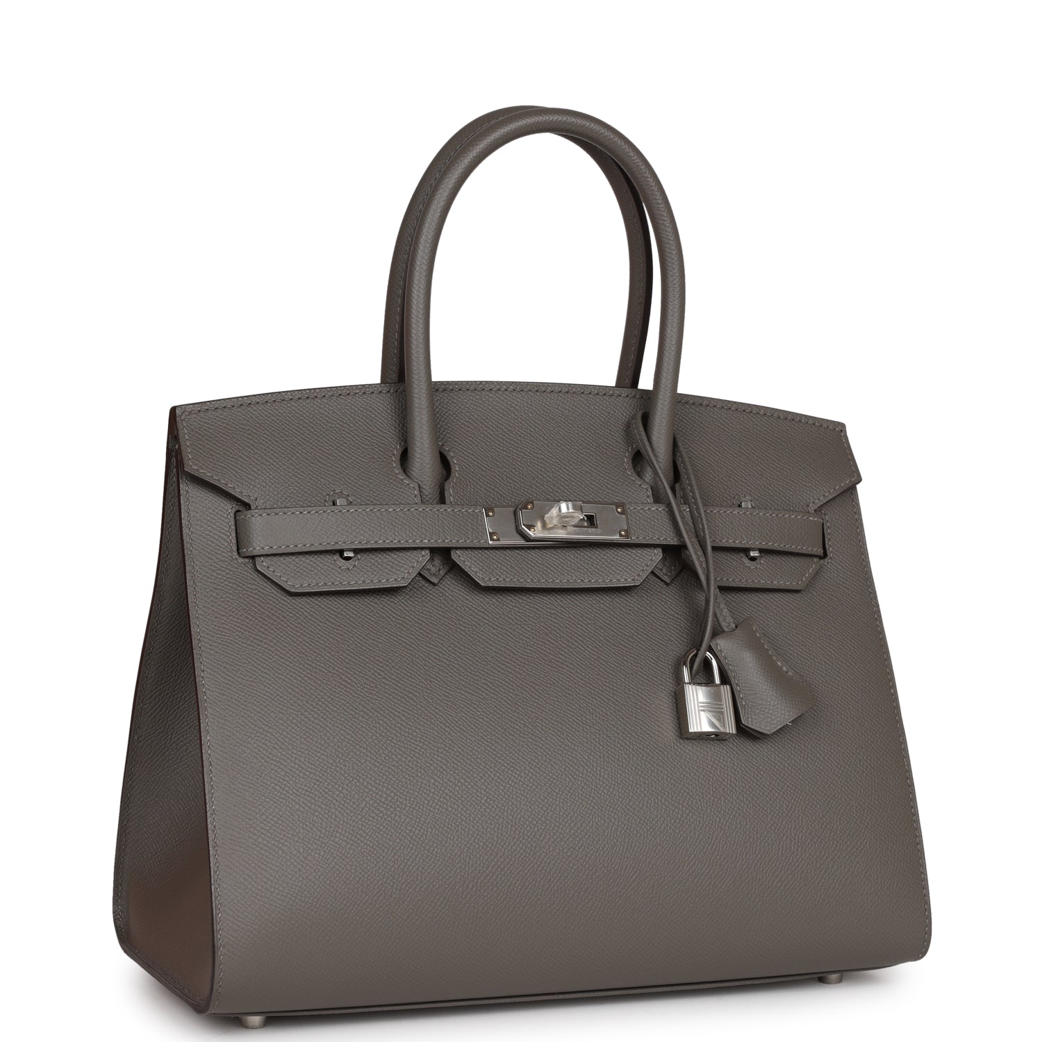 Birkin Sellier 30 Gris Meyer Epsom Palladium Hardware Kilta bags