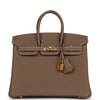 Birkin 25 Etoupe Togo Gold Hardware Kilta bags