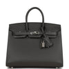 Birkin Sellier 25 Gris Meyer Madame Palladium Hardware Kilta bags