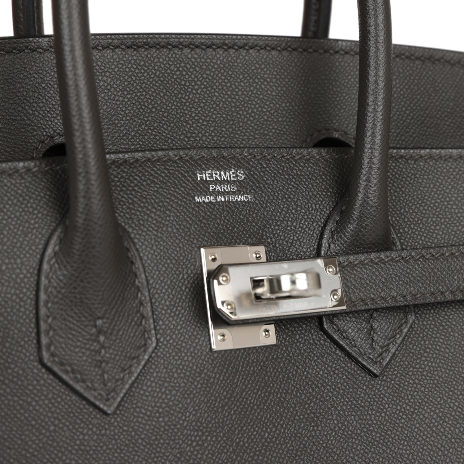 Birkin Sellier 25 Gris Meyer Madame Palladium Hardware Kilta bags