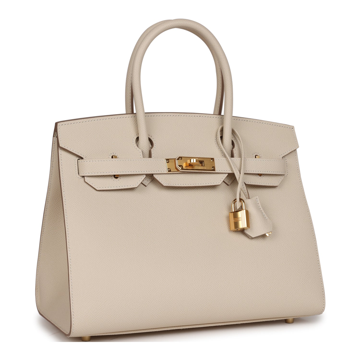 Birkin Sellier 30 Craie Epsom Gold Hardware Kilta bags