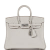 HRMS Birkin 25 Gris Pale Togo Palladium Hardware - sneakerhillcom