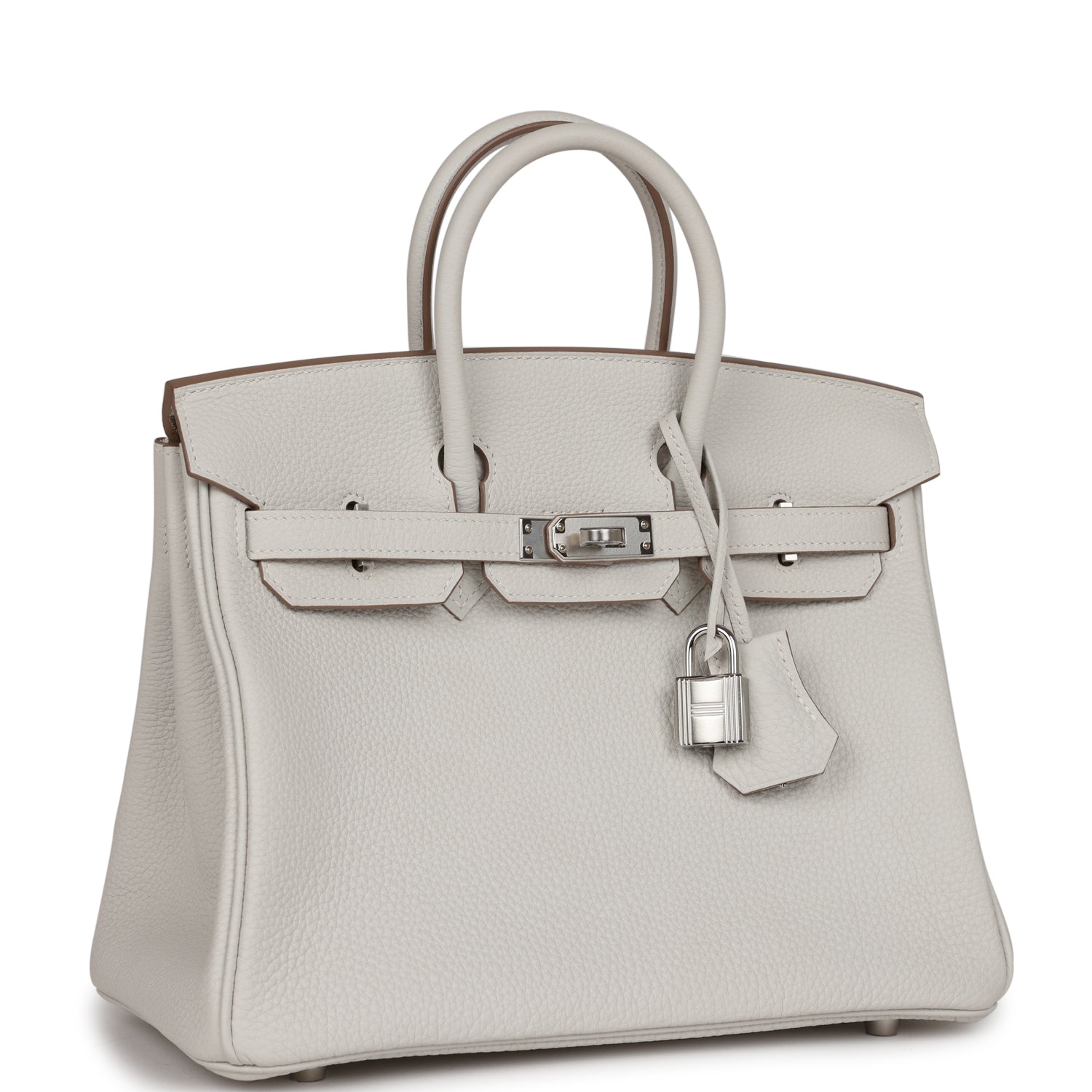 HRMS Birkin 25 Gris Pale Togo Palladium Hardware - sneakerhillcom