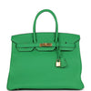 Birkin 35 Bambou Togo Gold Hardware Kilta bags