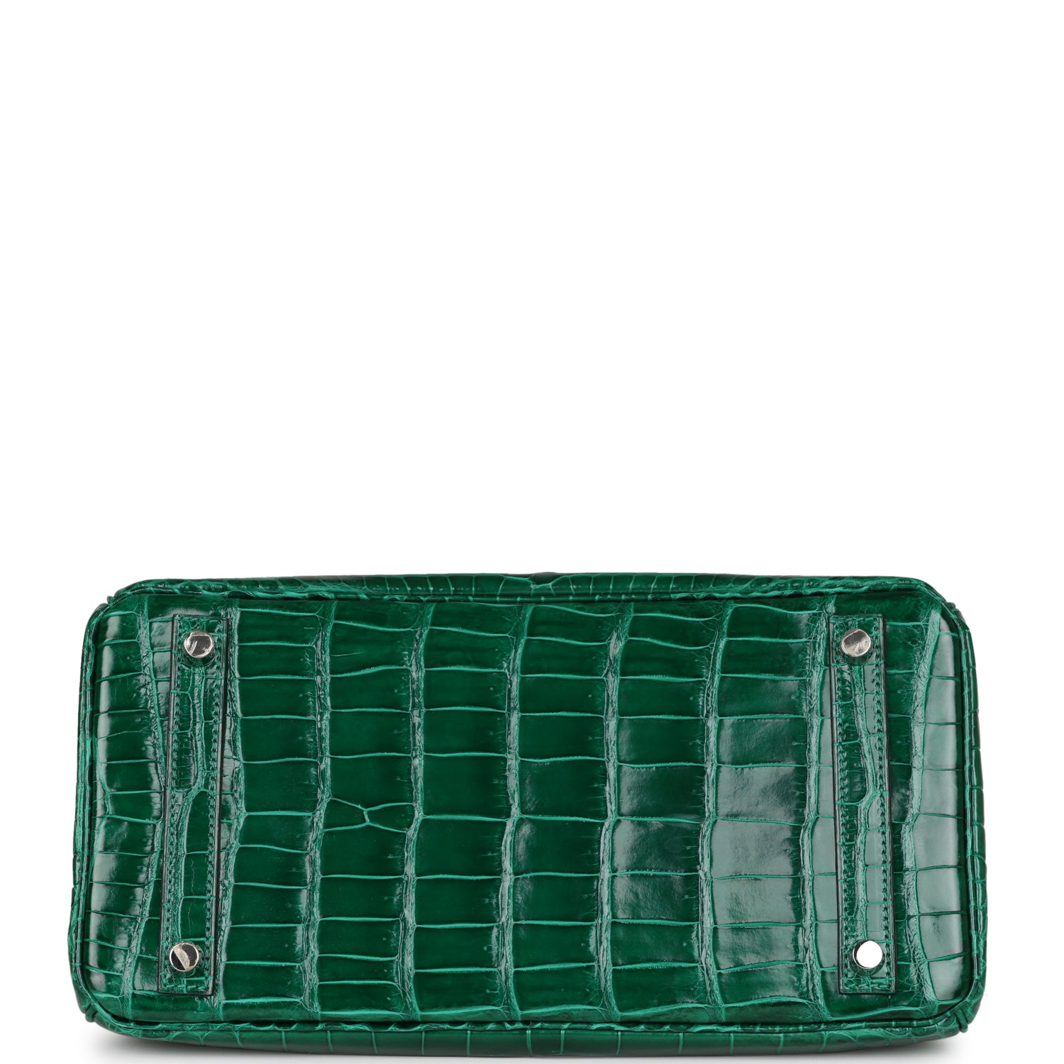 Birkin 30 Emerald Shiny Niloticus Crocodile Palladium Hardware Kilta bags