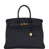 Birkin 35 Bleu Nuit Togo Gold Hardware Kilta bags