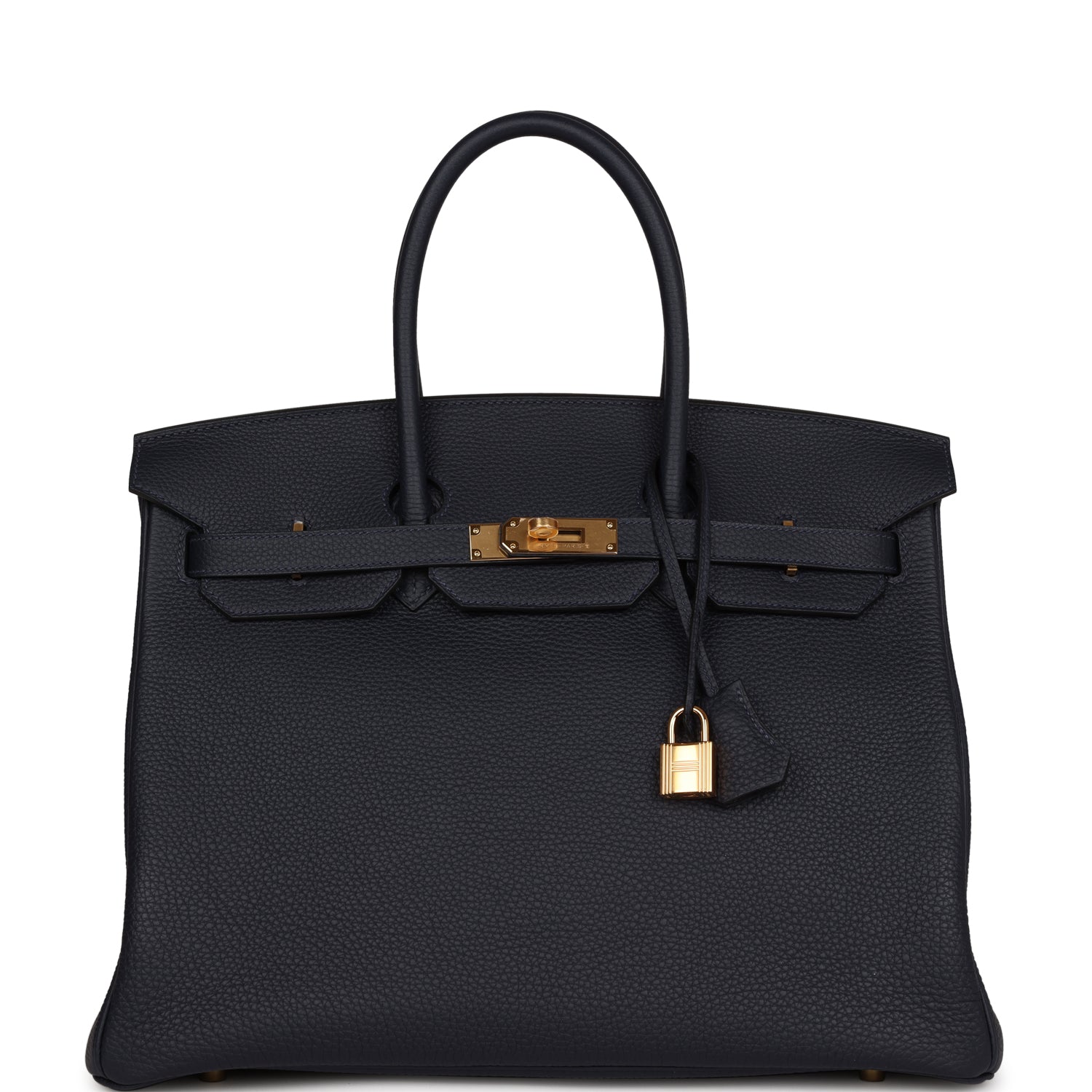 Birkin 35 Bleu Nuit Togo Gold Hardware Kilta bags