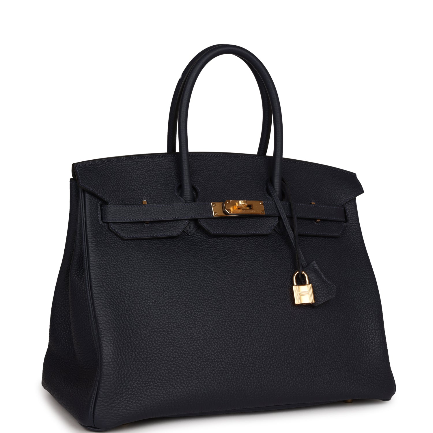 Birkin 35 Bleu Nuit Togo Gold Hardware Kilta bags