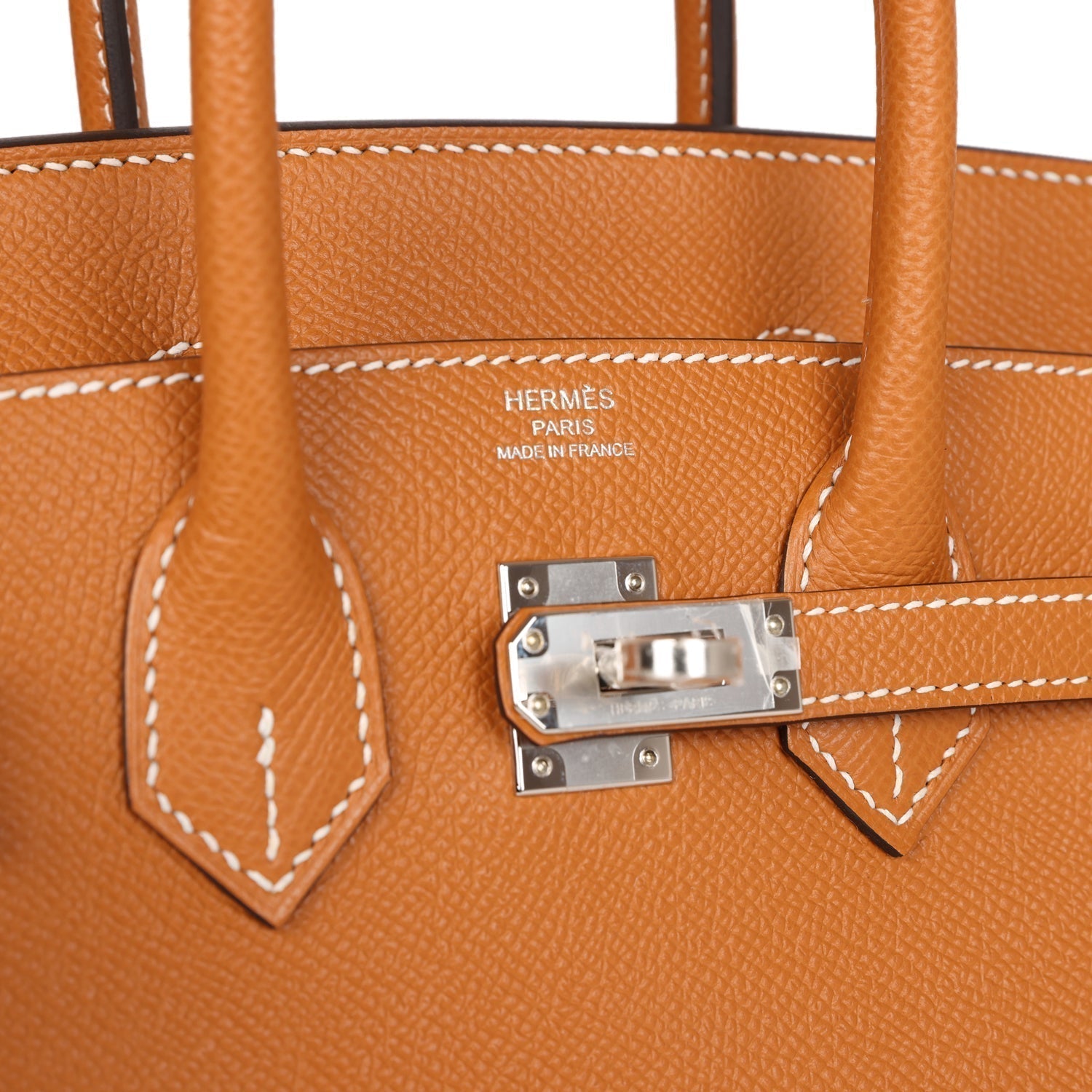 Birkin Sellier 25 Toffee Epsom Palladium Hardware Kilta bags