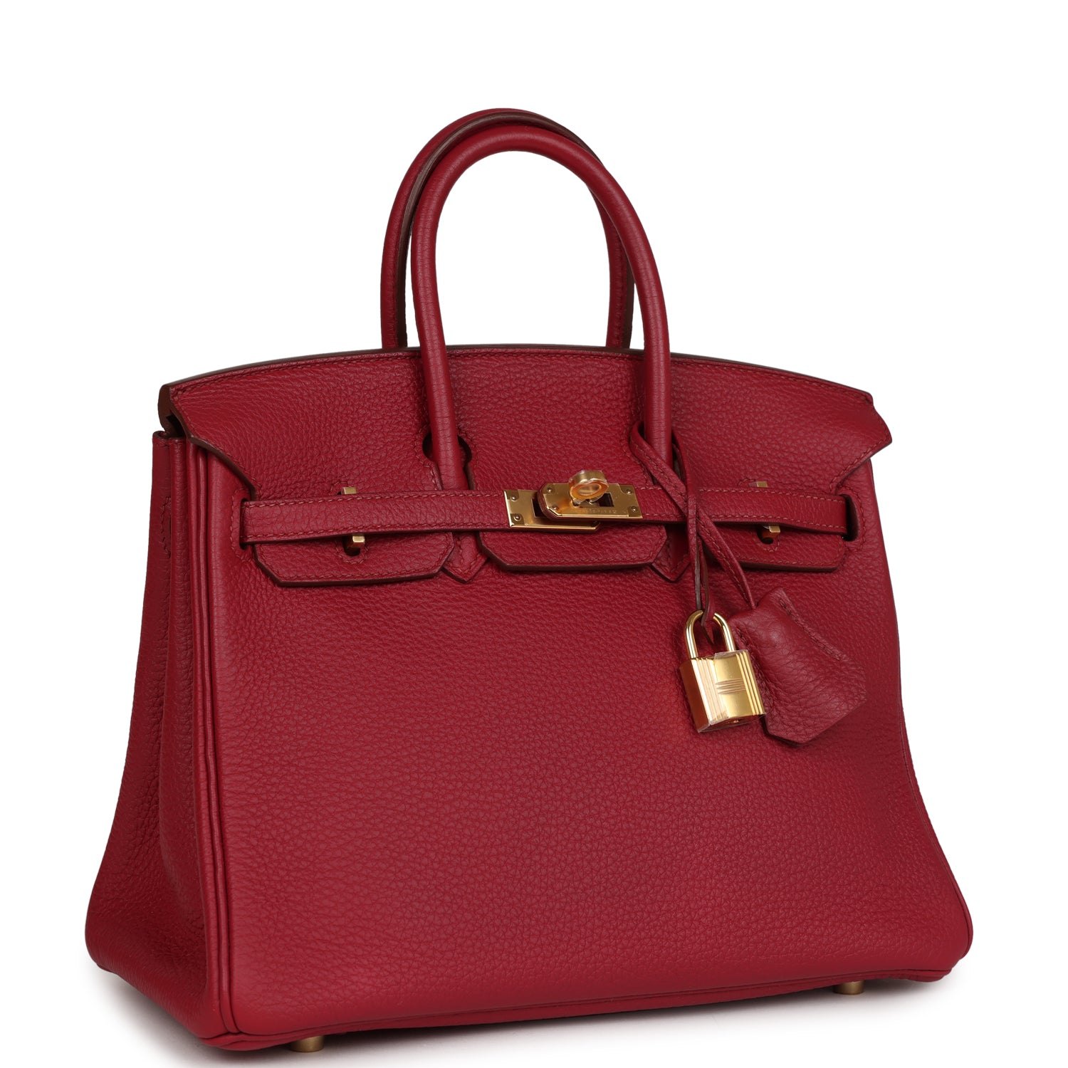 Birkin 25 Rubis Togo Gold Hardware Kilta bags