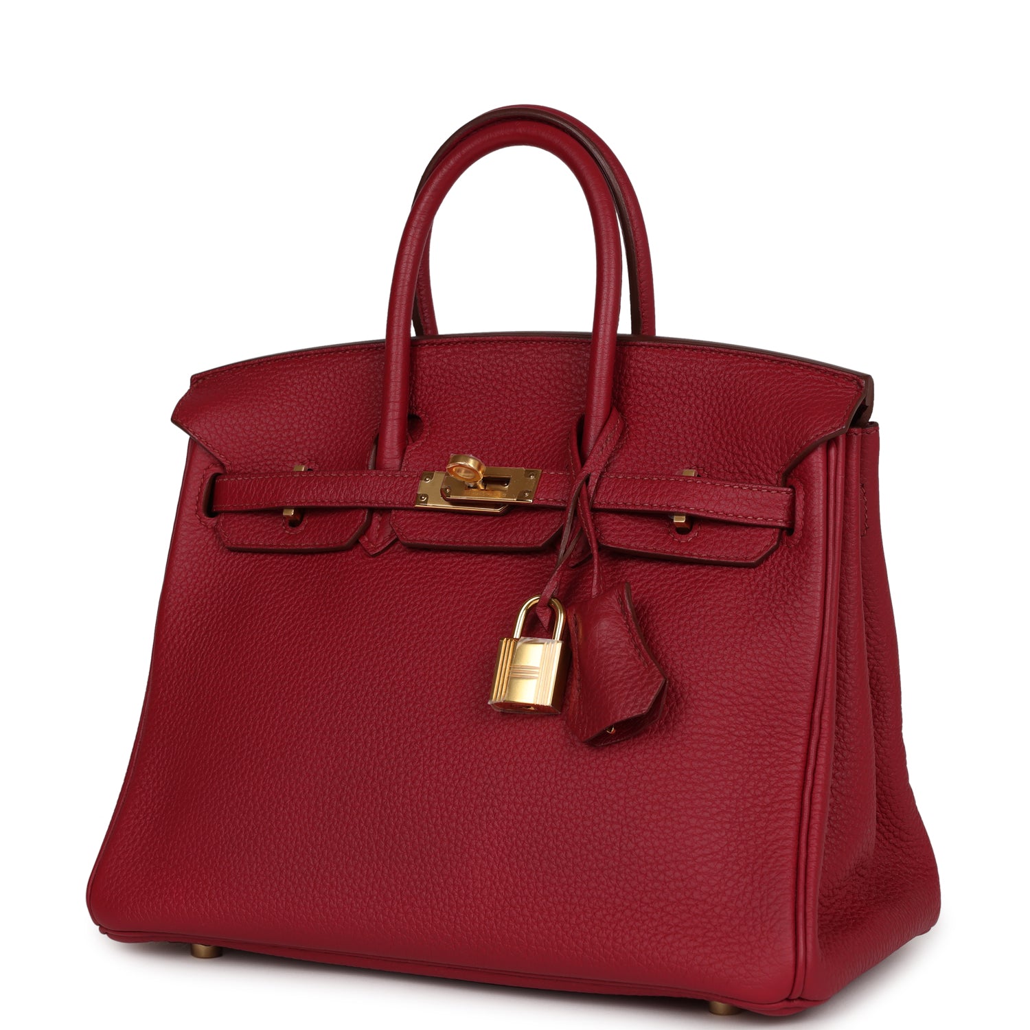 Birkin 25 Rubis Togo Gold Hardware Kilta bags