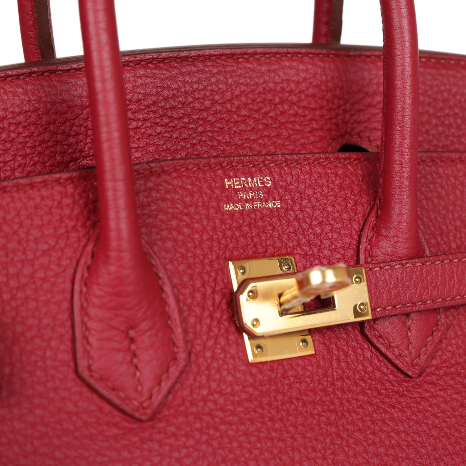 Birkin 25 Rubis Togo Gold Hardware Kilta bags