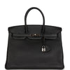 Birkin 35 Black Togo Palladium Hardware Kilta bags