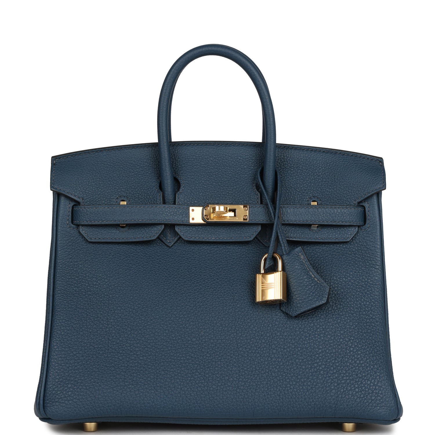 Birkin 25 Bleu De Prusse Togo Gold Hardware Kilta bags