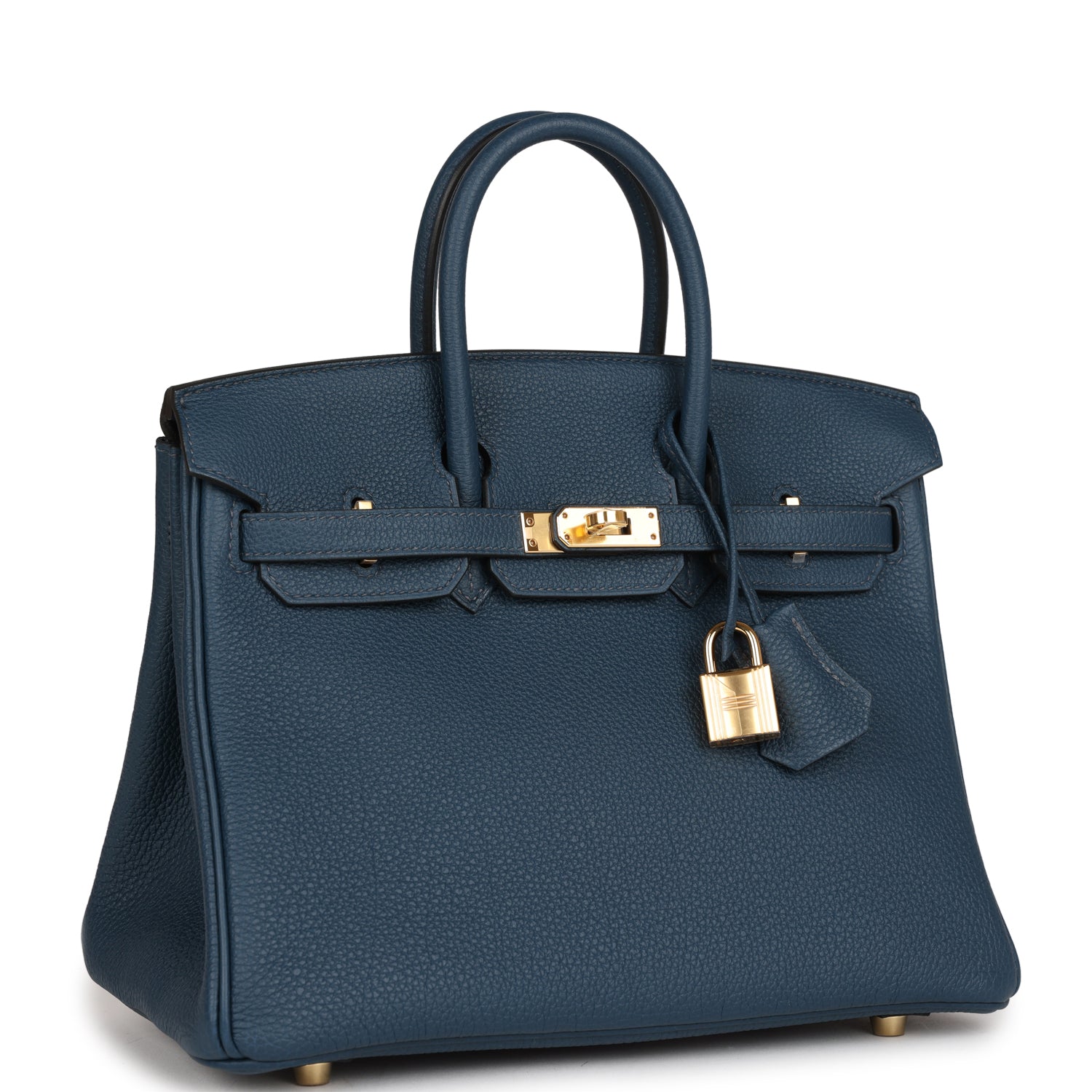 Birkin 25 Bleu De Prusse Togo Gold Hardware Kilta bags