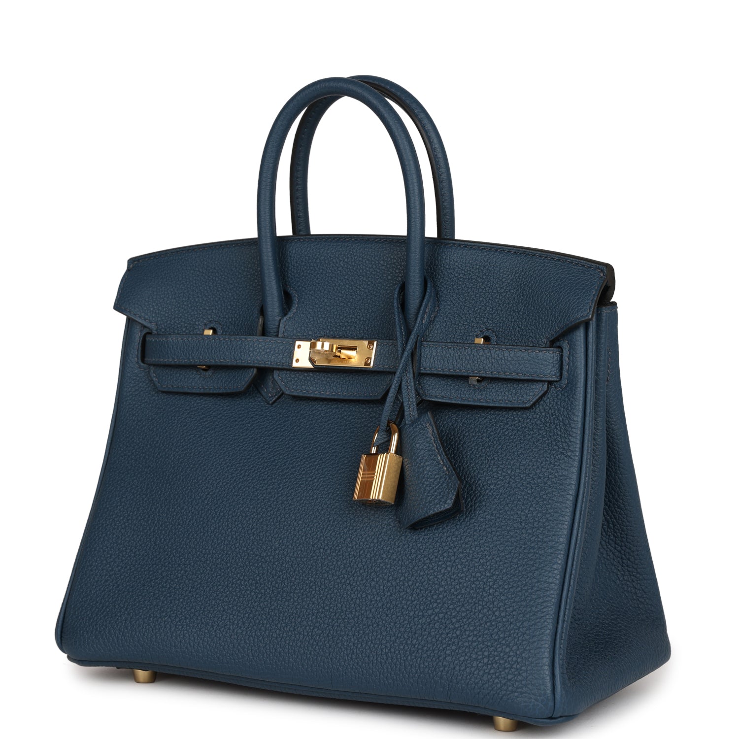 Birkin 25 Bleu De Prusse Togo Gold Hardware Kilta bags