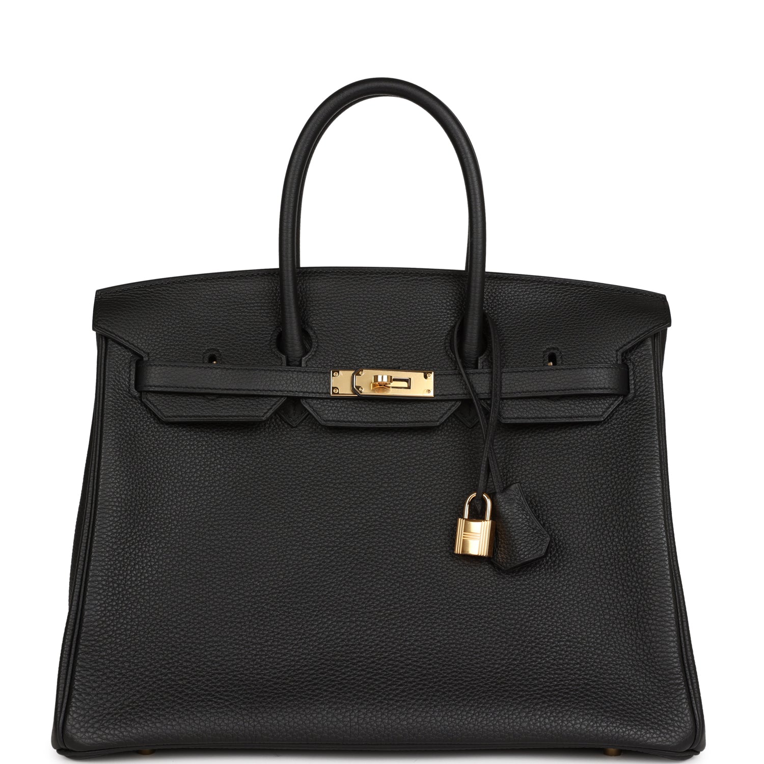 Birkin 35 Black Togo Gold Hardware Kilta bags