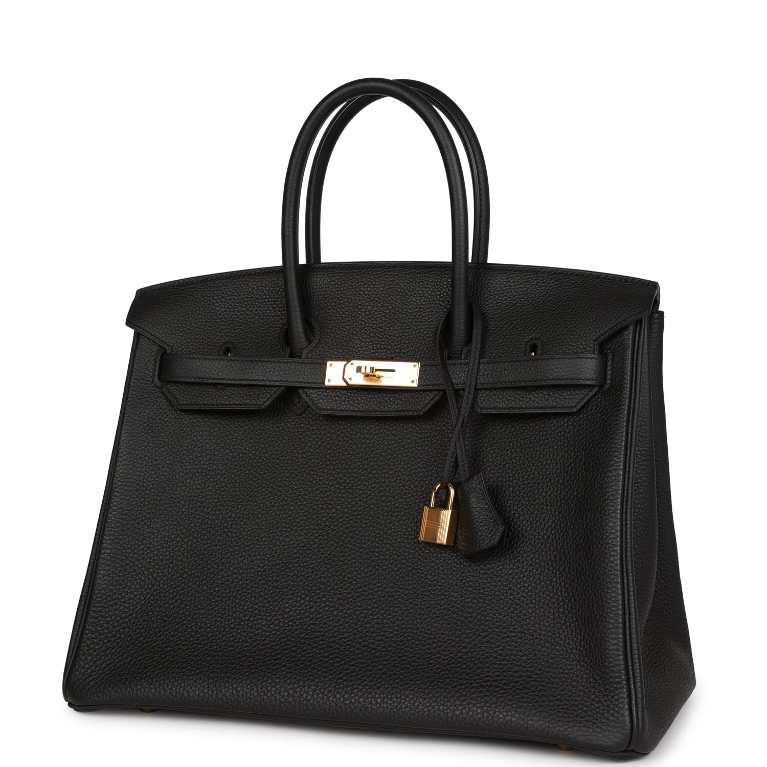 Birkin 35 Black Togo Gold Hardware Kilta bags