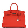 Birkin 35 Capucine Clemence Palladium Hardware Kilta bags