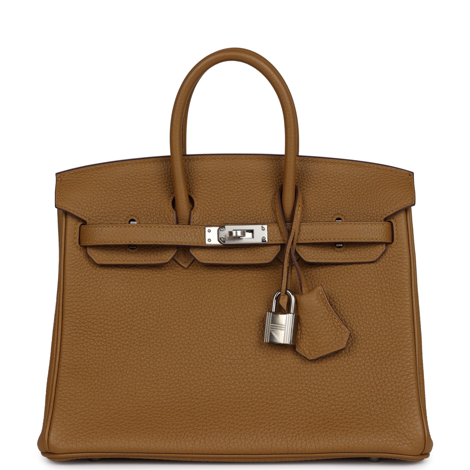 Birkin 25 Bronze D'or Verso Togo Palladium Hardware Kilta bags