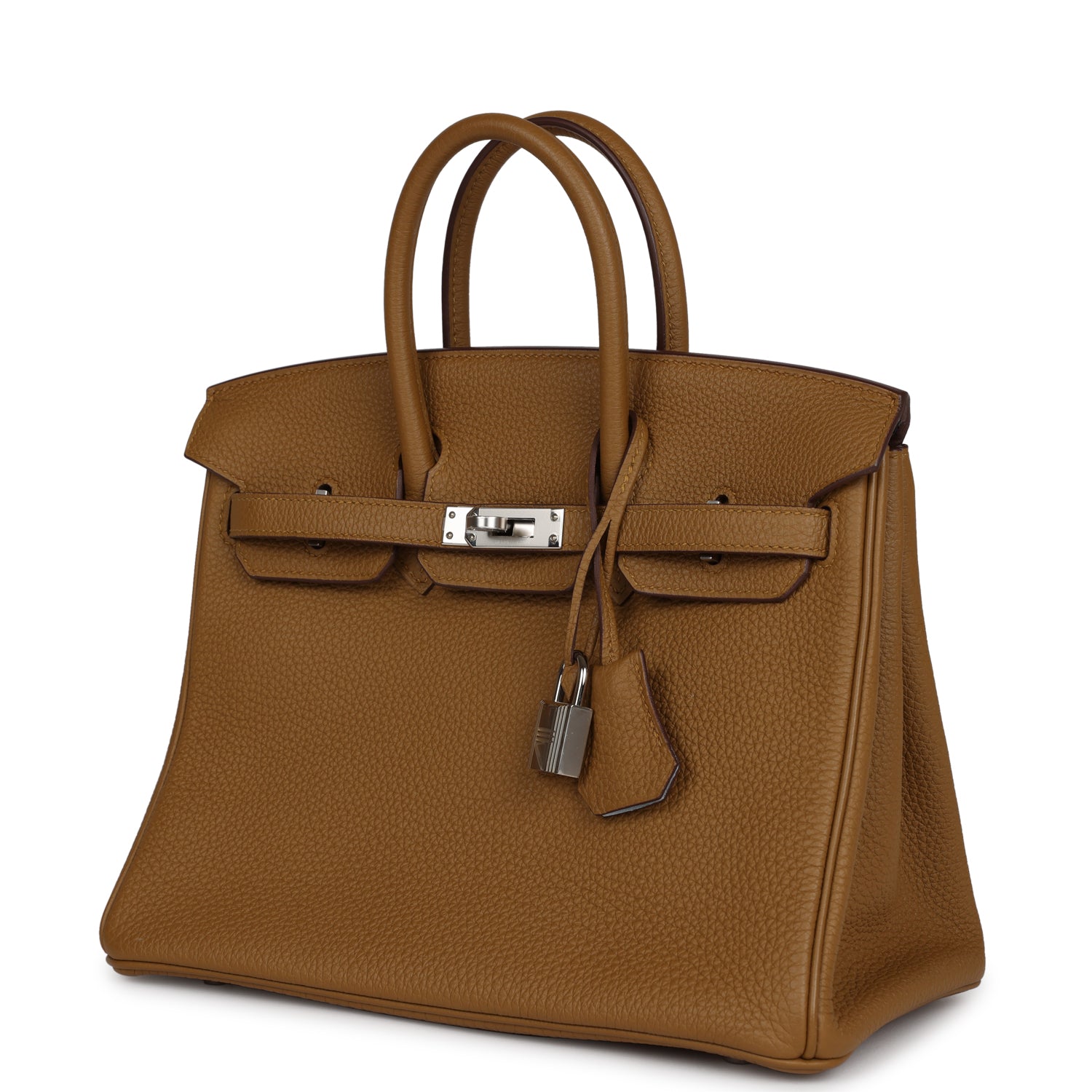 Birkin 25 Bronze D'or Verso Togo Palladium Hardware Kilta bags