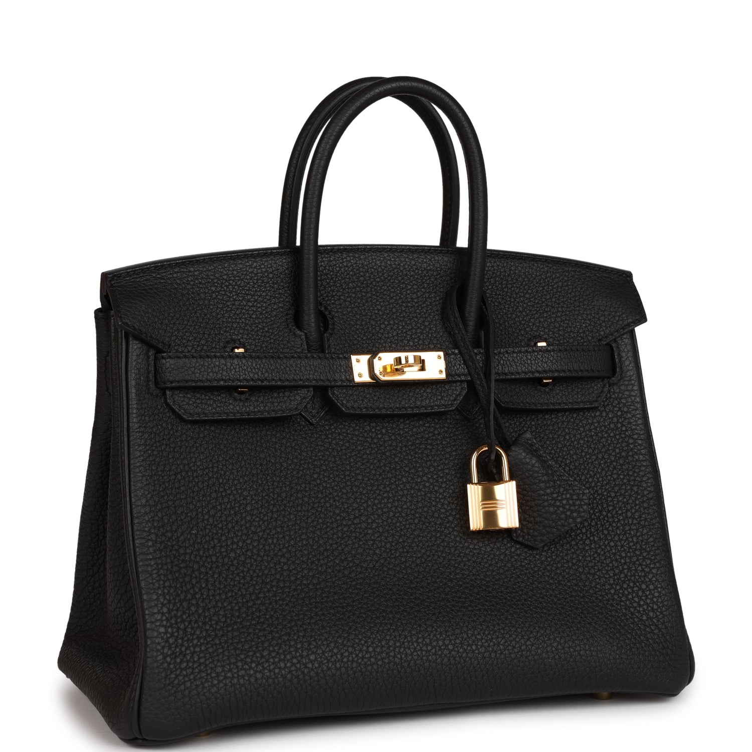 Birkin 25 Black Togo Gold Hardware Kilta bags