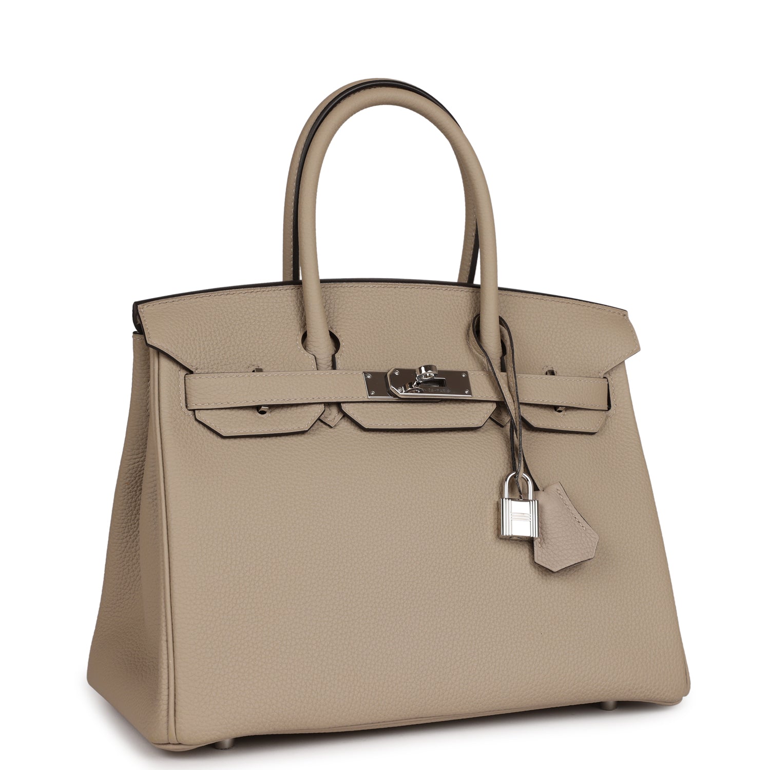 Birkin 30 Gris Tourterelle Togo Palladium Hardware Kilta bags