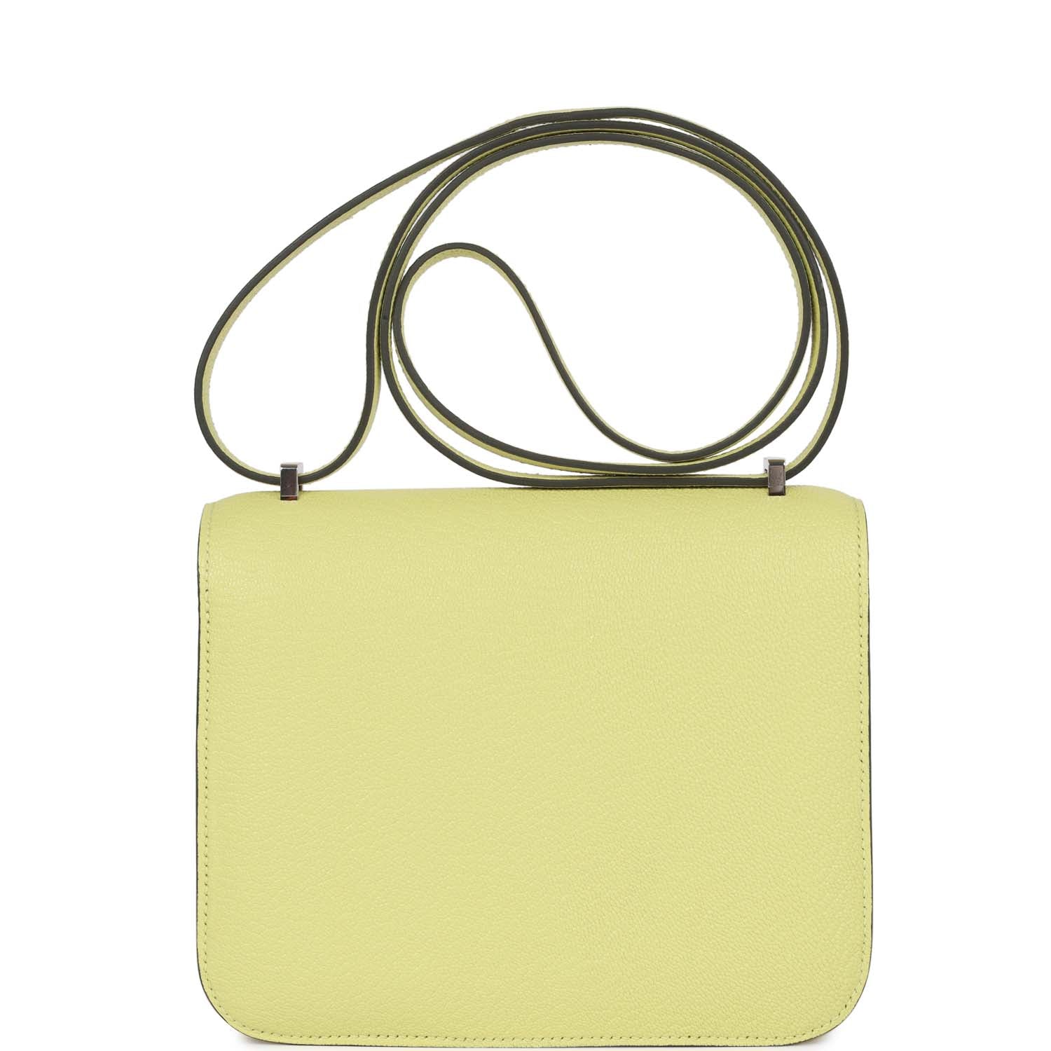 Constance 18 Jaune Bourgeon Chevre Palladium Hardware Kilta bags