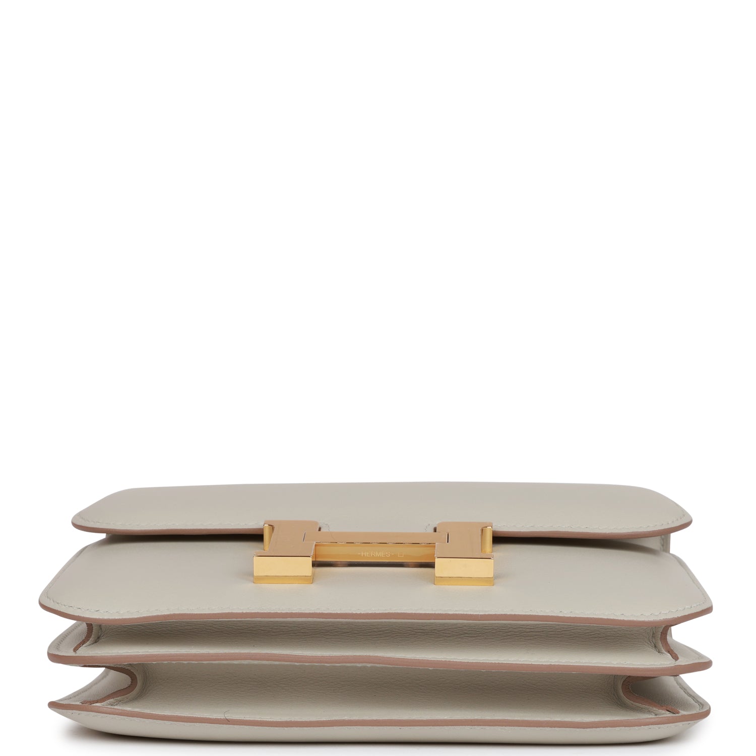 Constance 18 Gris Perle Swift Gold Hardware Kilta bags