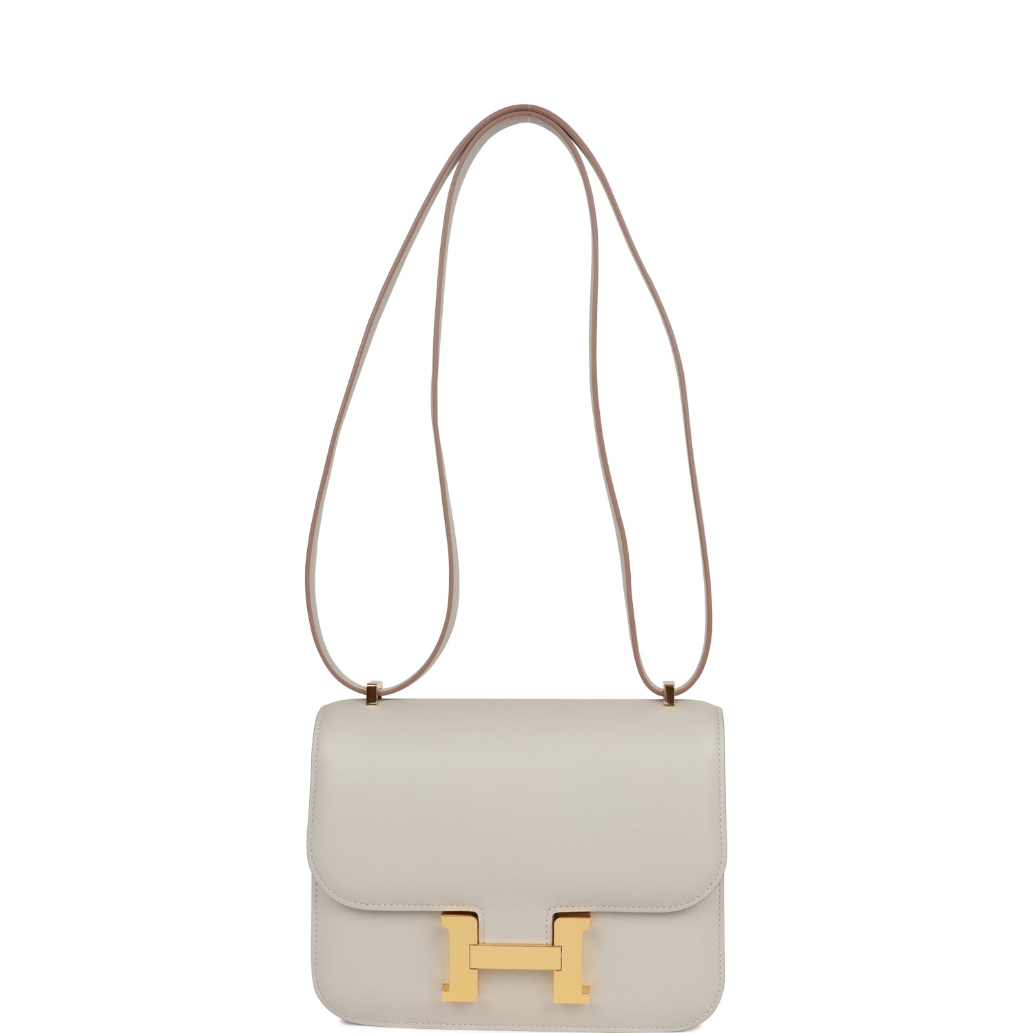 Constance 18 Gris Perle Swift Gold Hardware Kilta bags