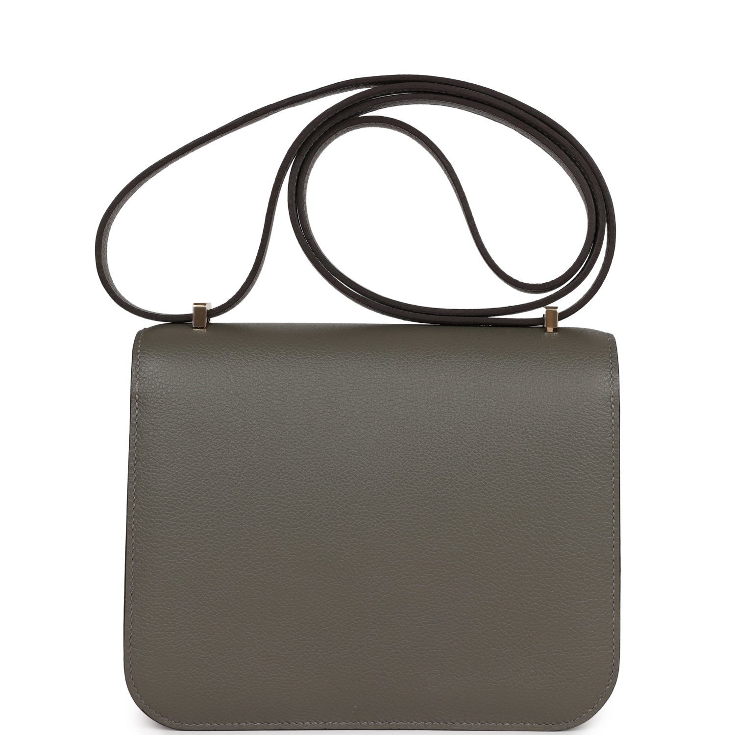 Constance 18 Gris Meyer Verso Evercolor Permabrass Hardware Kilta bags