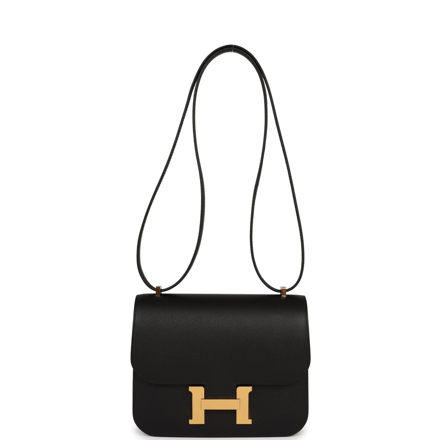 Constance 18 Black Epsom Gold Hardware Kilta bags