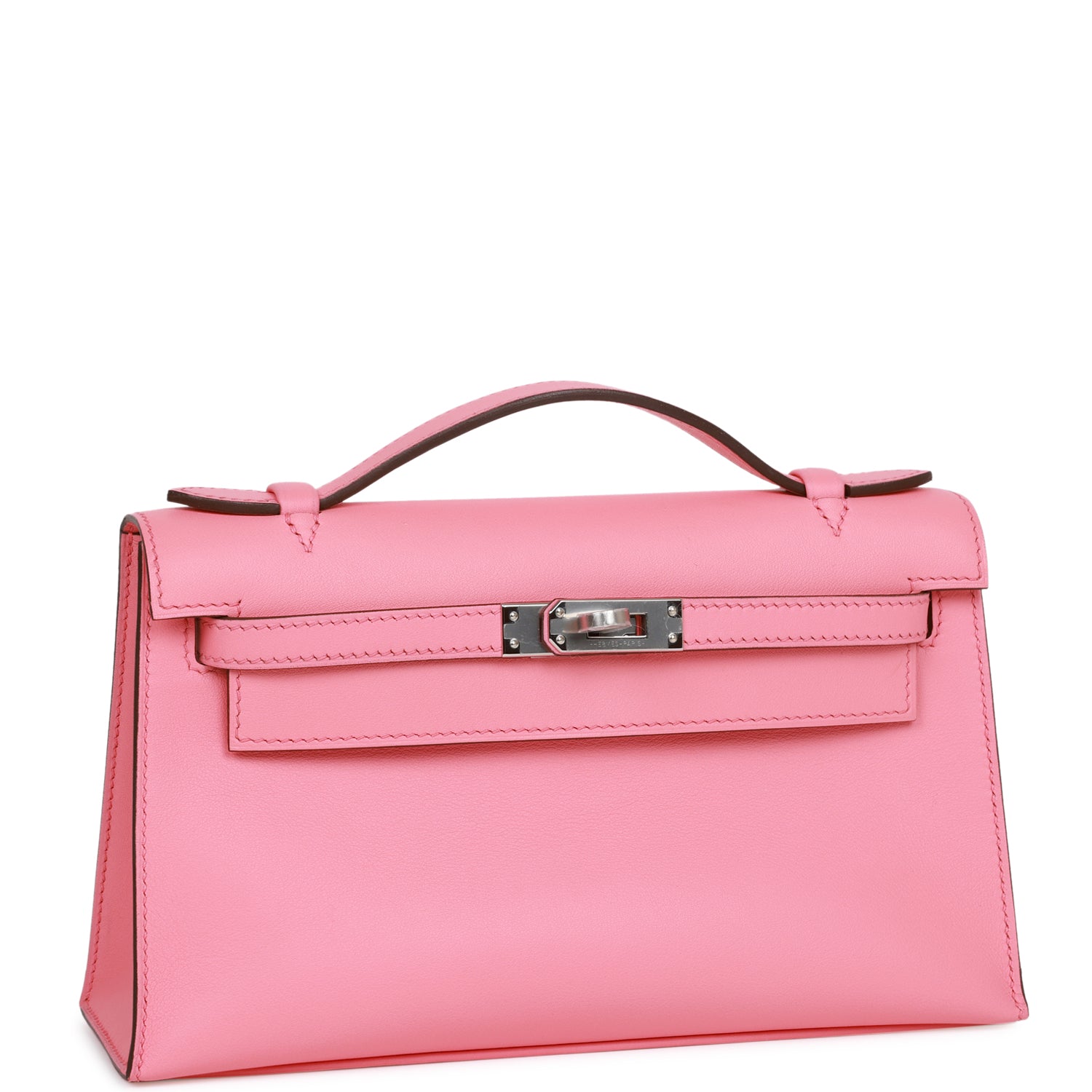 Kelly Pochette Rose D'Ete Swift Palladium Hardware - sneakerlandnet