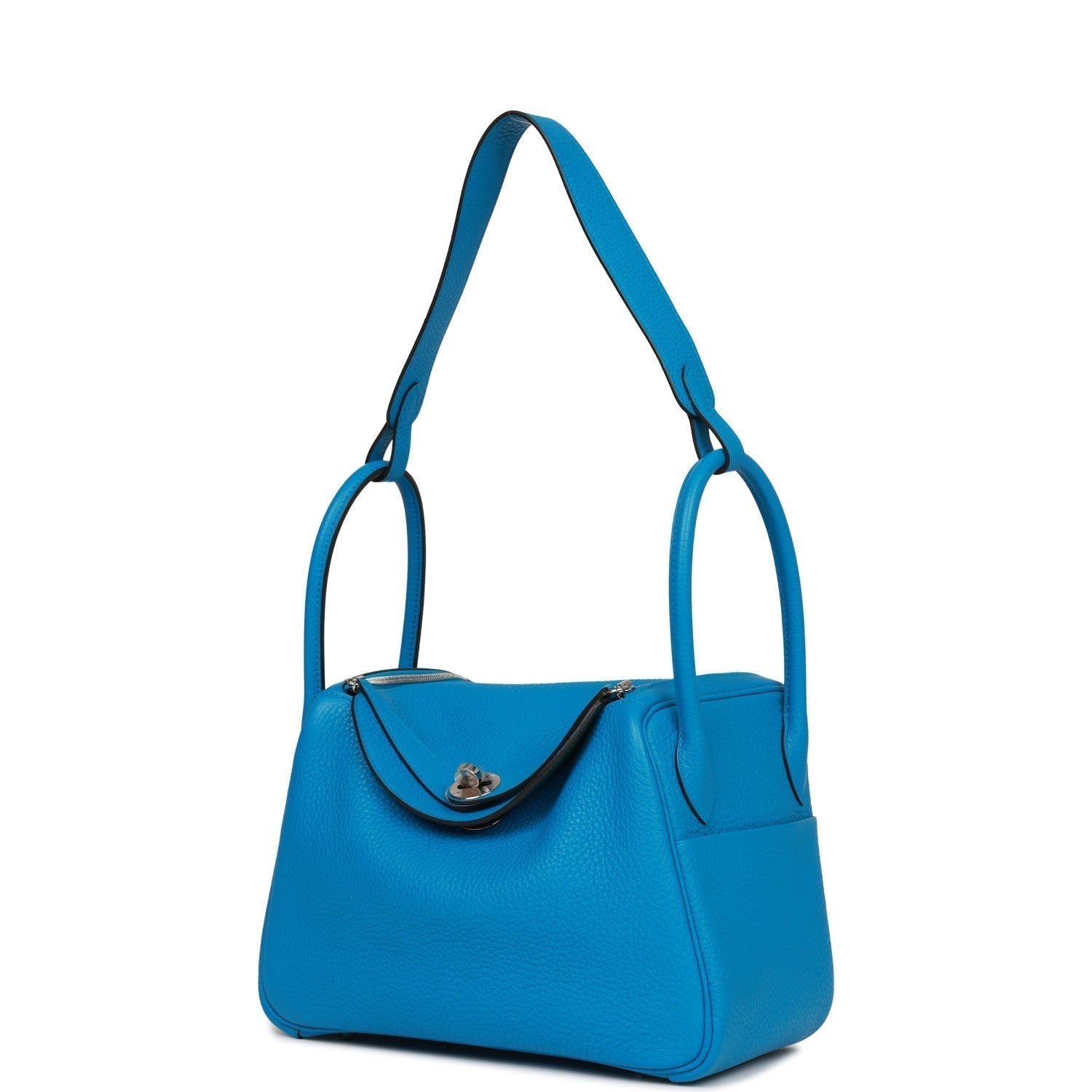 Lindy 26 Bleu Zanzibar Verso Clemence Palladium Hardware Kilta bags