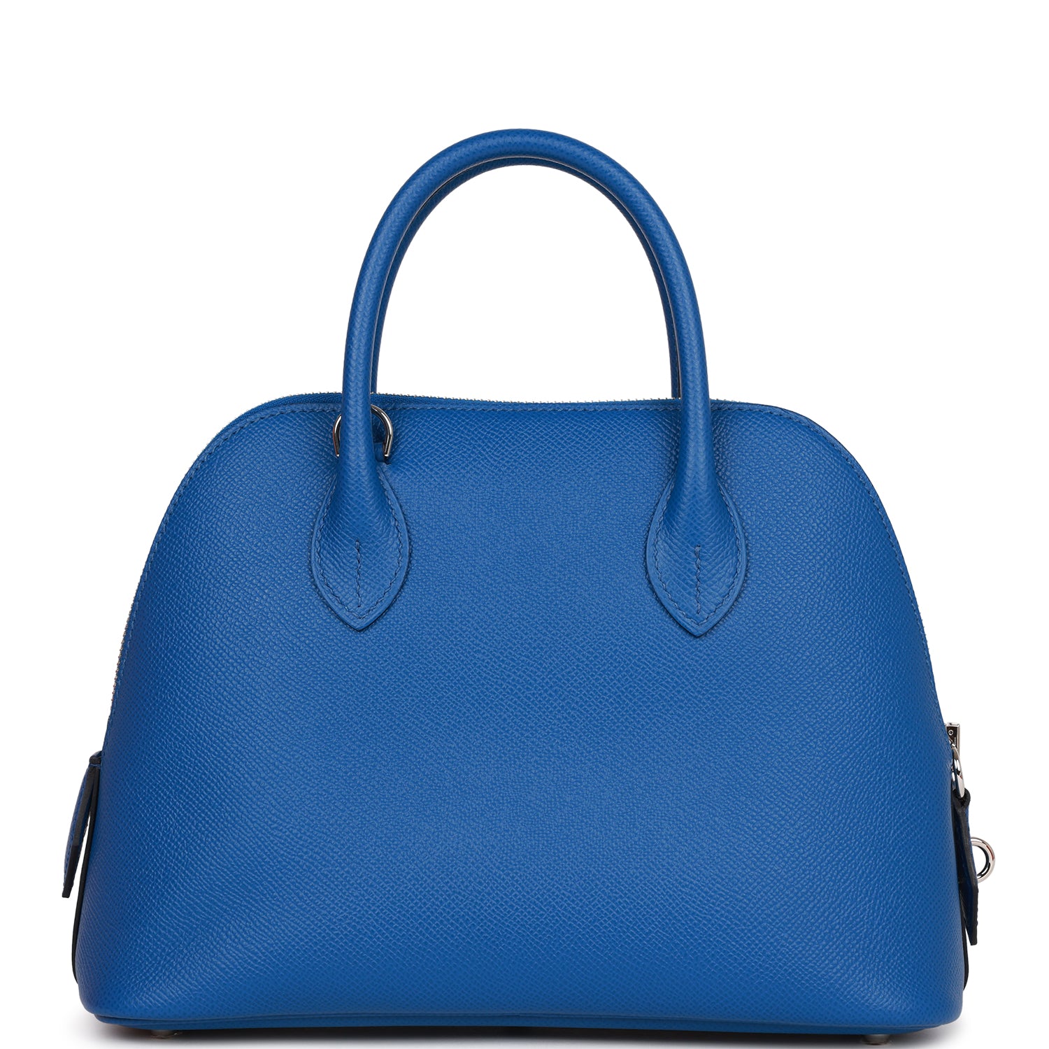 Bolide 25 Bleu France Epsom Palladium Hardware Kilta bags