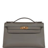 Kelly Pochette Gris Meyer Swift Gold Hardware Kilta bags