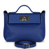 Mini 24/24 Bag Bleu Royal Evercolor and Swift Palladium Hardware Kilta bags