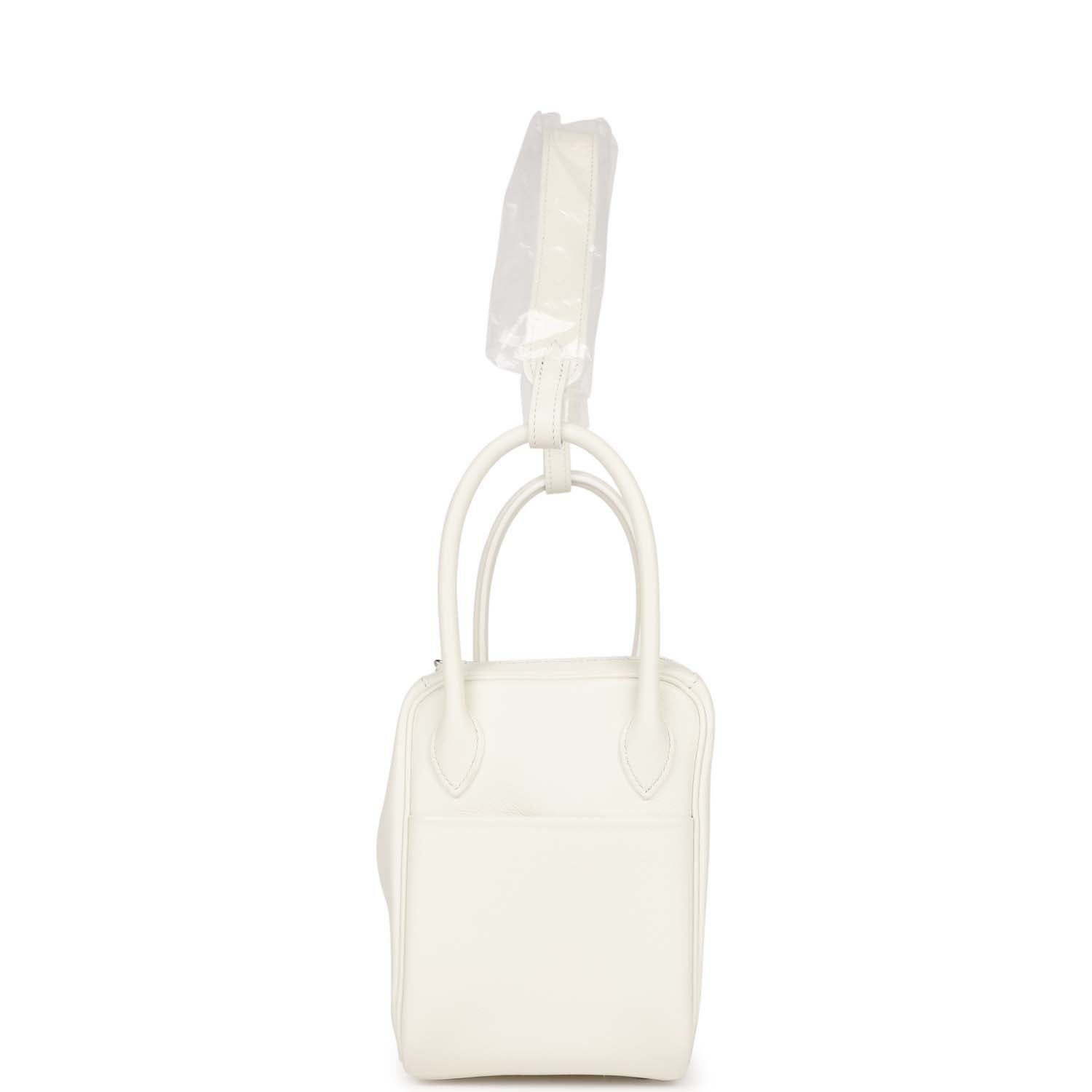 Lindy 26 White Evercolor Palladium Hardware Kilta bags