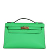 Kelly Pochette Vert Comics Swift Gold Hardware Kilta bags