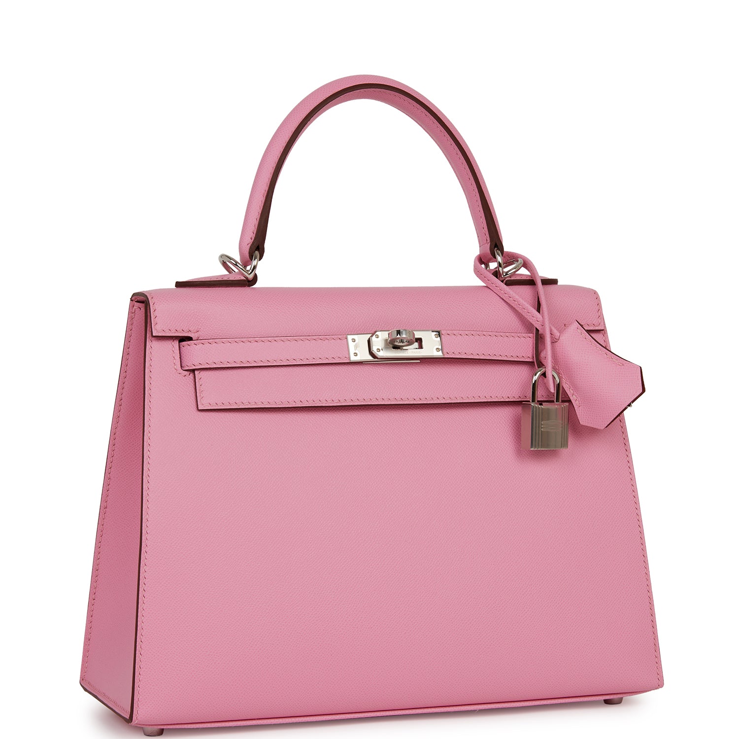 Kelly Sellier 25 Pink Verso Madame Palladium Hardware Kilta bags