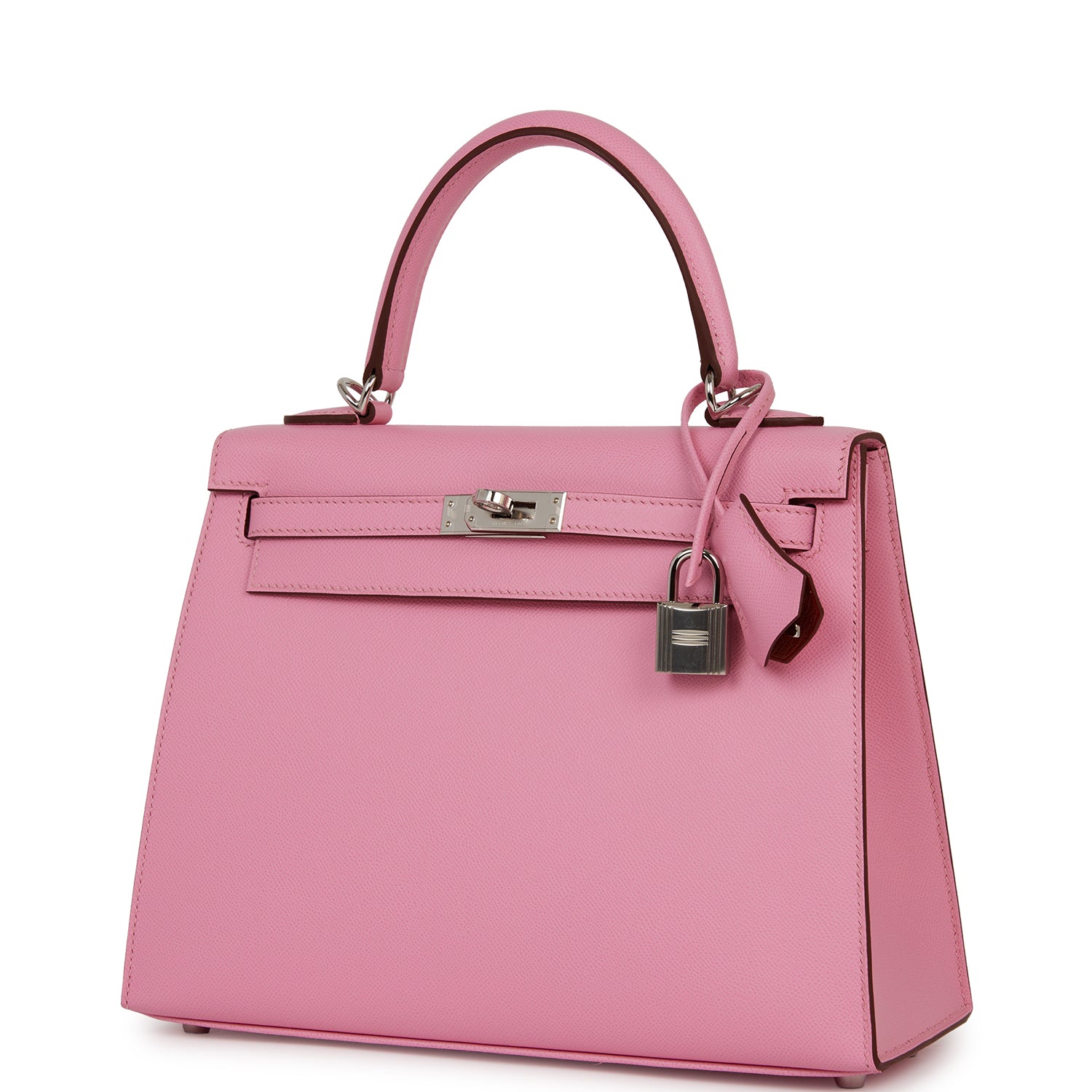 Kelly Sellier 25 Pink Verso Madame Palladium Hardware Kilta bags