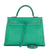 Kelly Flat 35 Lagoon Swift Palladium Hardware Kilta bags